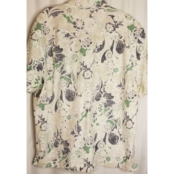 Tommy Bahama Limited Edition Men's Shirt Island Modern Fit Silk Blend Pocket XLX - Picture 7 of 8